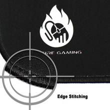 Gamers Advantage Mouse Pad with Edge Stitching XL OnFire Gaming